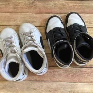 Little Boys PUMA Hightop Shoes Bundle (2)